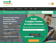 Tablet Screenshot of mutuiperlacasa.com